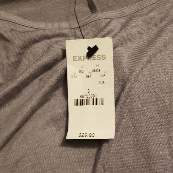 💜 New Express Cold Shoulder Tops Blouses - Picture 6 of 7